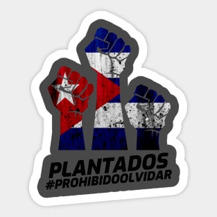 PLANTADOS - CUBA YO SOY SAN ISIDRO Sticker